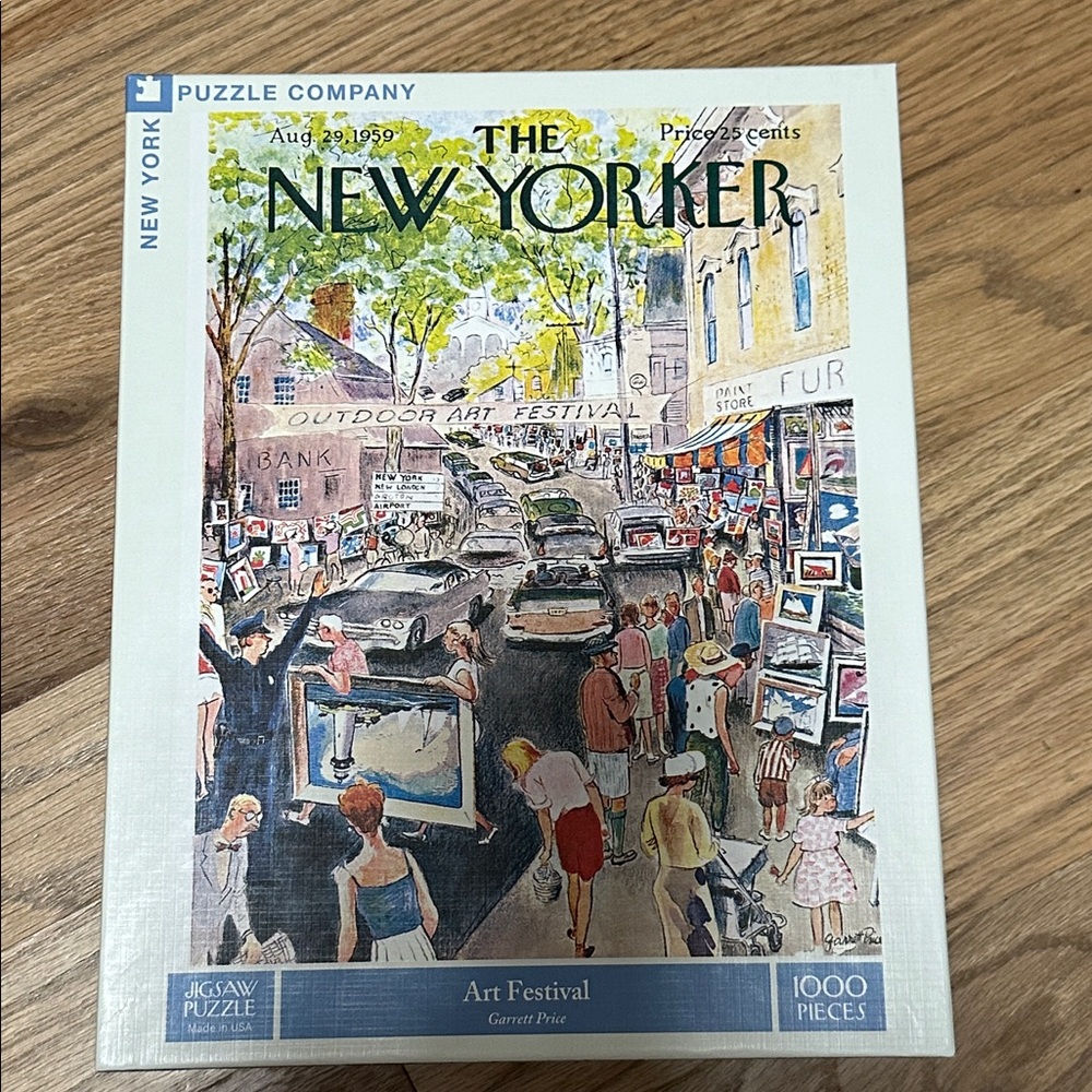 New York Puzzle Company Art Festival 1000 piece Puzzle  *New in box